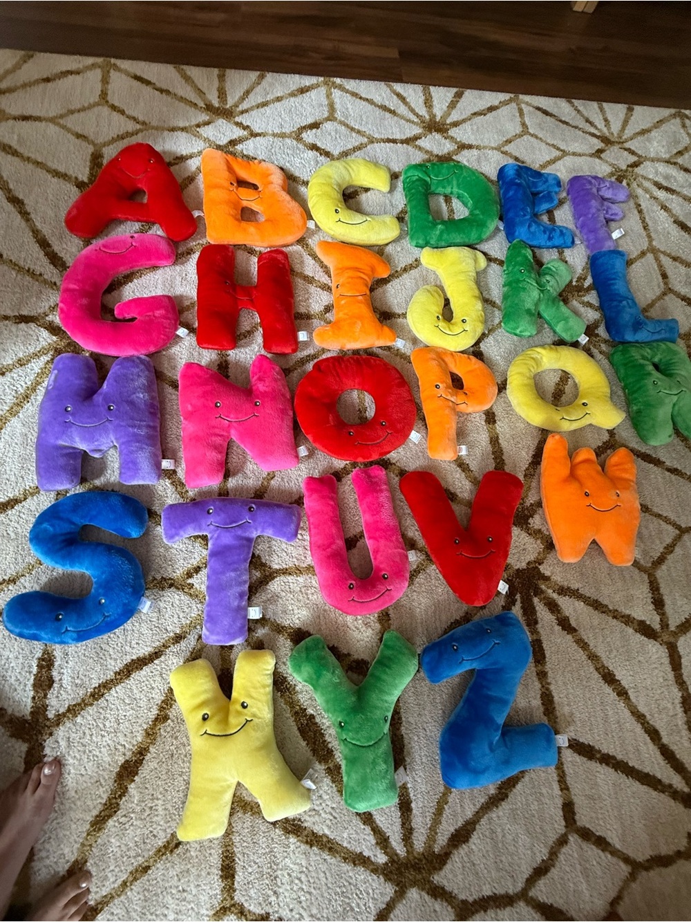 AlphaPals Rainbow Alphabet Set With Bag